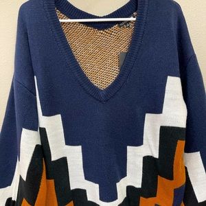 Women’s V-neck sweater